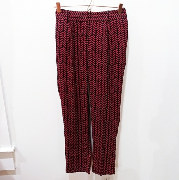 LOFT Patterned Pants - Picture 2 of 5